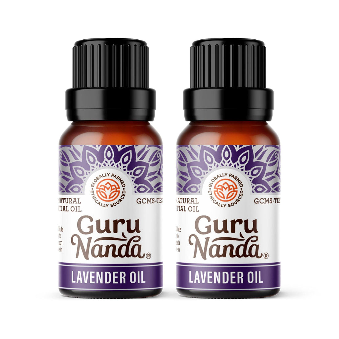 True Lavender Essential Oil (2-Pack) - GuruNanda