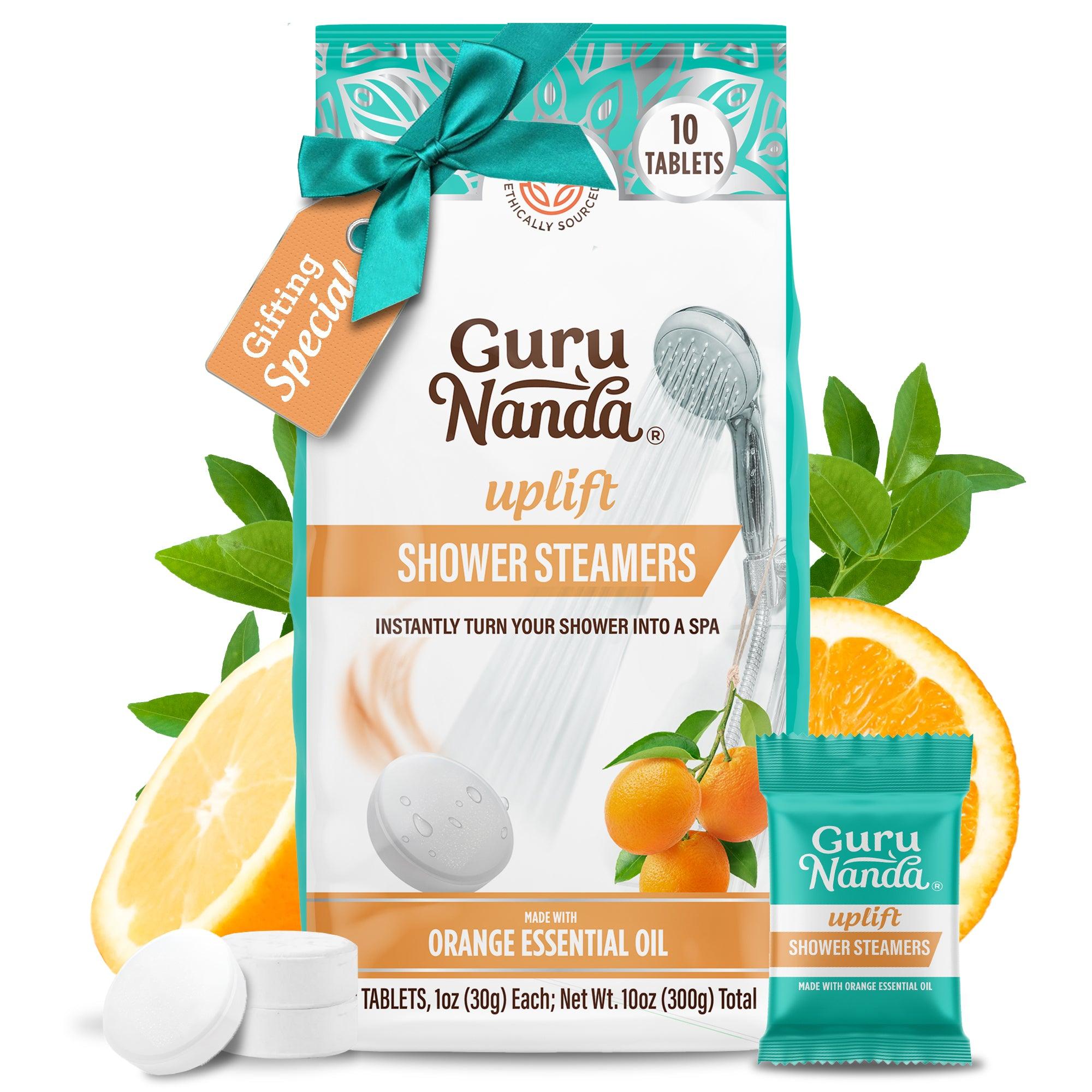 Uplift Orange Shower Steamers - 10 CT