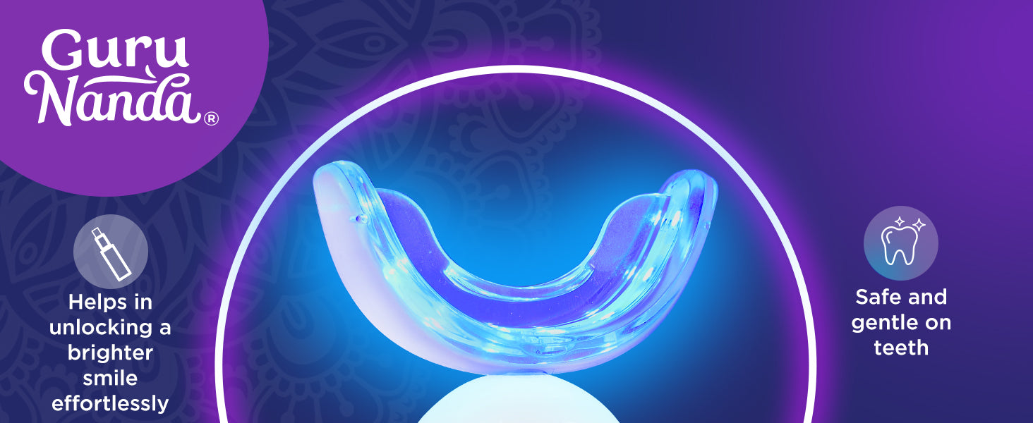 GuruNanda Wireless LED Teeth Whitening Kit