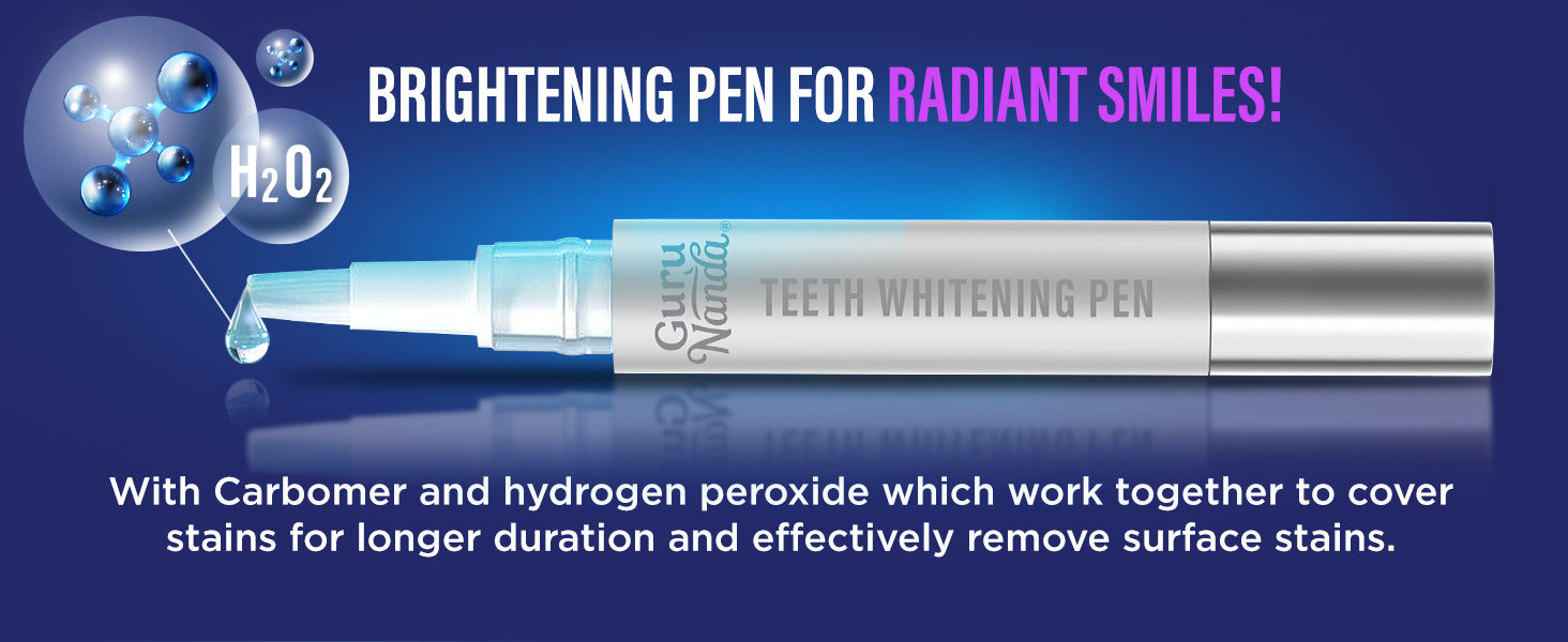 GuruNanda Wireless LED Teeth Whitening Kit